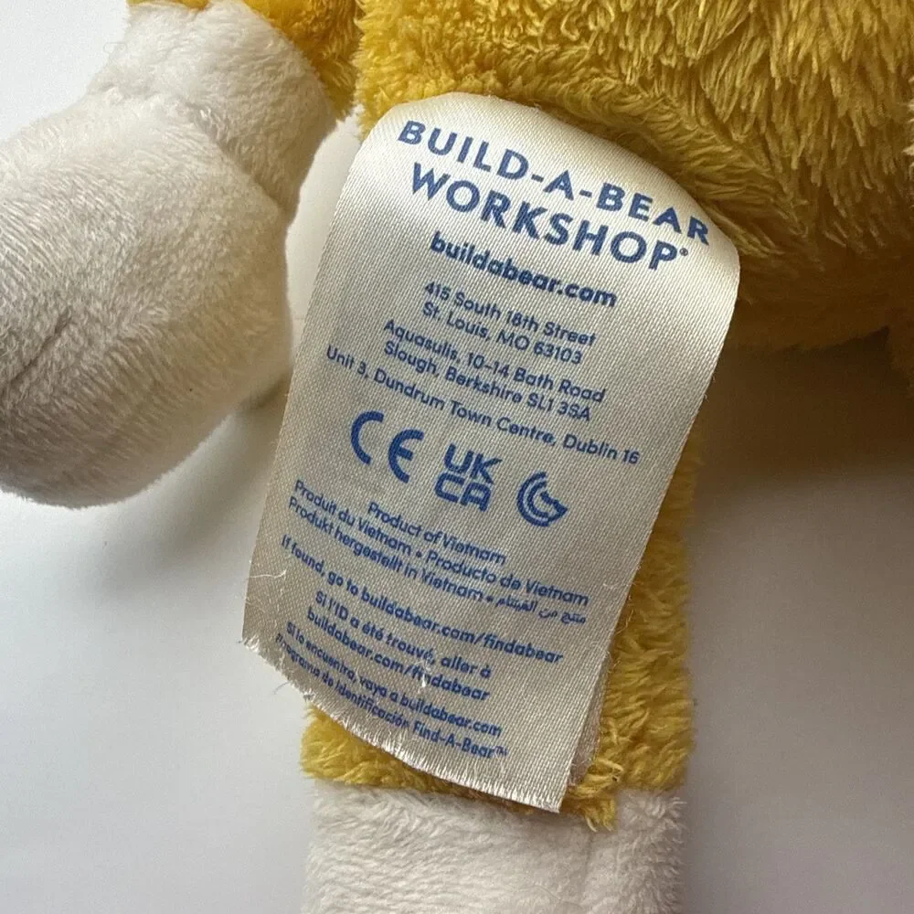 Sonic the Hedgehog Build-A-Bear 2 Tails Plush